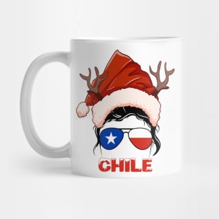 Chile girl, Chilean Christmas gift , Regalo Navidad Chile Mug